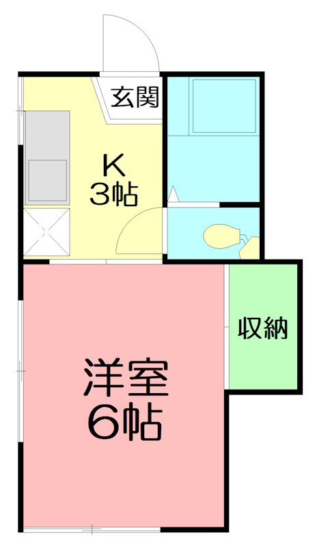 コリーナグラティス湘南Ｂ棟 108号室 間取り