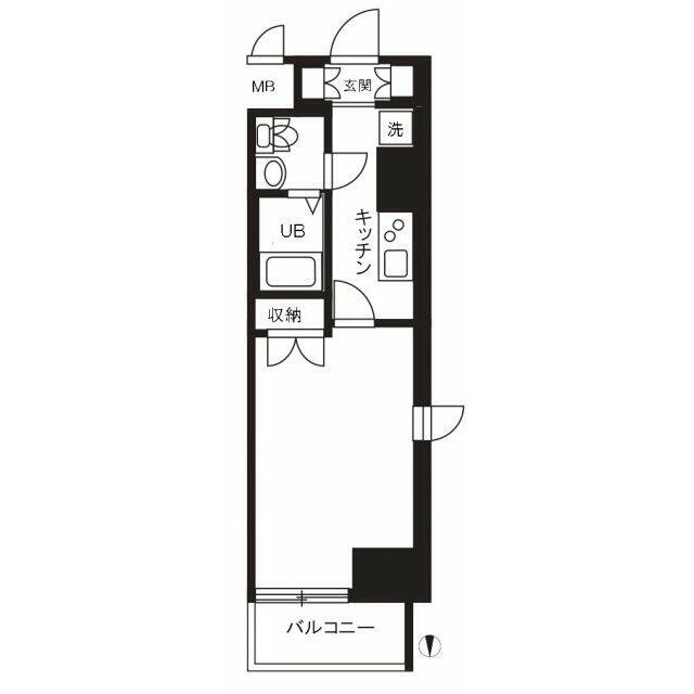 ステラ平塚 701号室 間取り