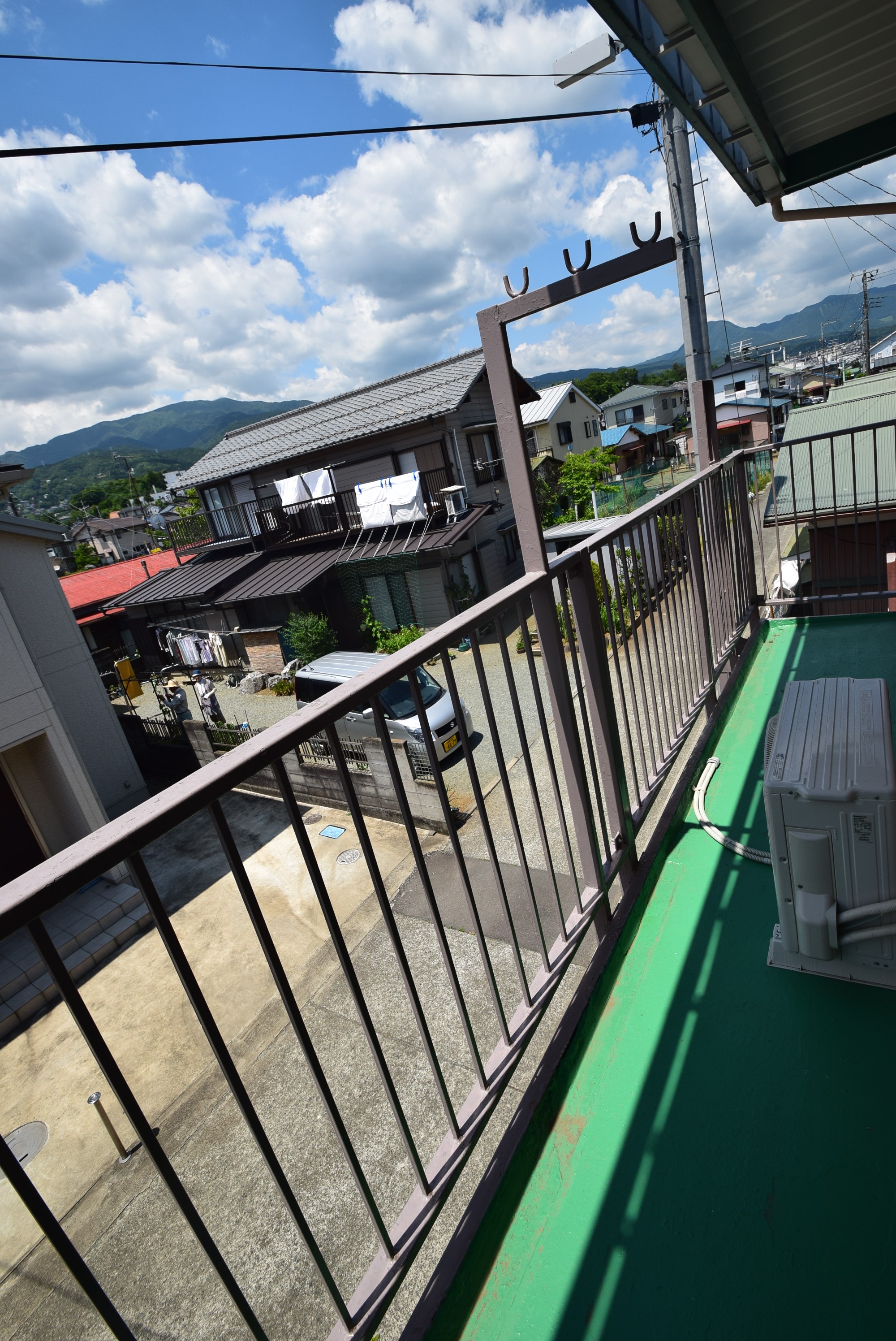 石川ハイツA ベランダ