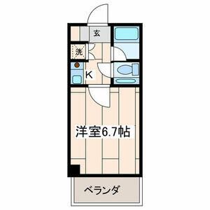 ウエストウィンハイム 302号室 間取り