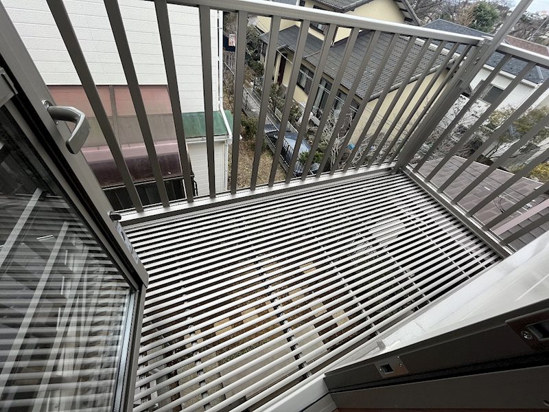 藤が岡テラスハウス ベランダ