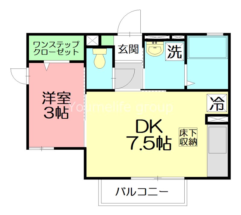 ウィスタリア戸塚 202号室 間取り