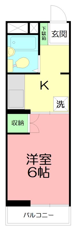 ストンリバー・マンション 307号室 間取り
