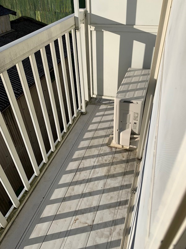 ハイツ守屋B ベランダ