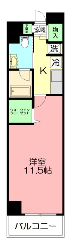 ヴァンクール湘南 904号室 間取り
