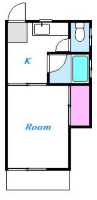 フォレストクラス東海大学前 108号室 間取り