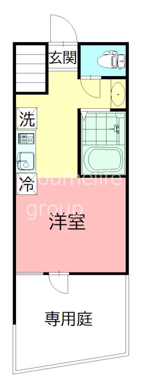 Ｔｈｅ　Ｔｅｒｒａｃｅ湘南辻堂 102号室 間取り