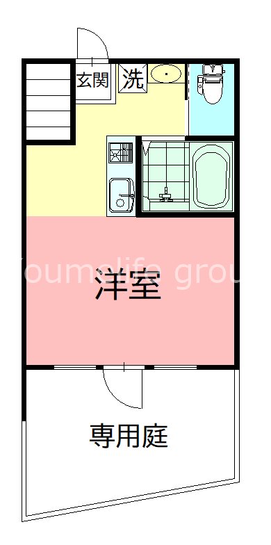Ｔｈｅ　Ｔｅｒｒａｃｅ湘南辻堂 101号室 間取り