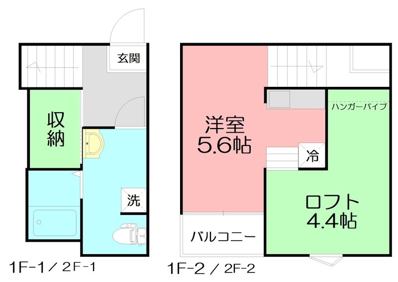 reina(レイナ) 101号室 間取り
