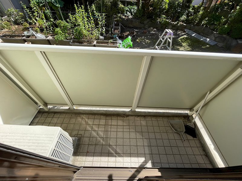 メゾン六会 ベランダ