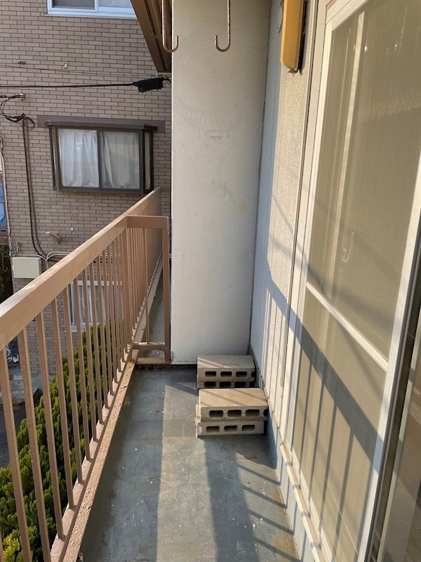 第１落合マンション ベランダ