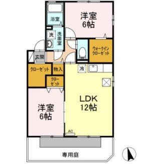 コンフォート湘南B 101号室 間取り
