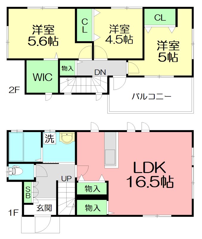S様邸 間取り