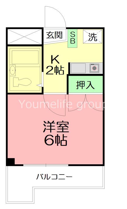 グランシャリオ戸塚 303号室 間取り