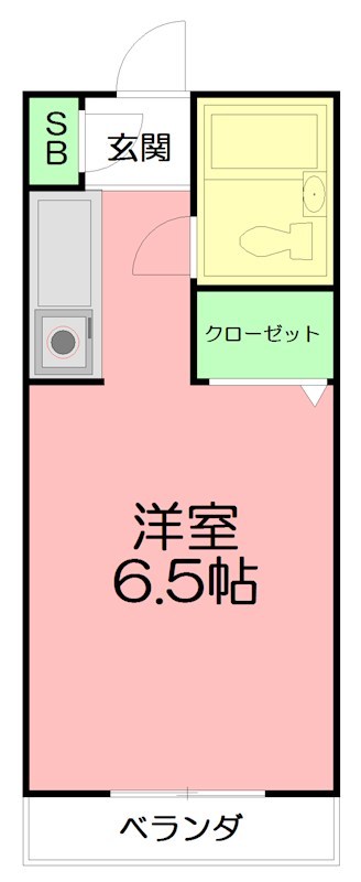 井上企画ビル 512号室 間取り