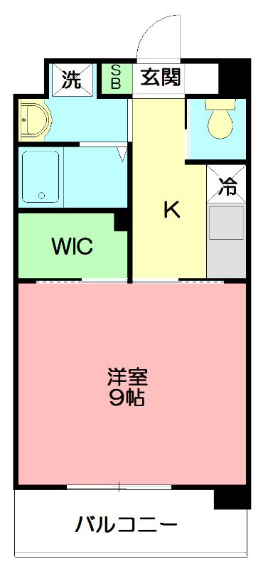 ポラリス湘南台   303号室 間取り