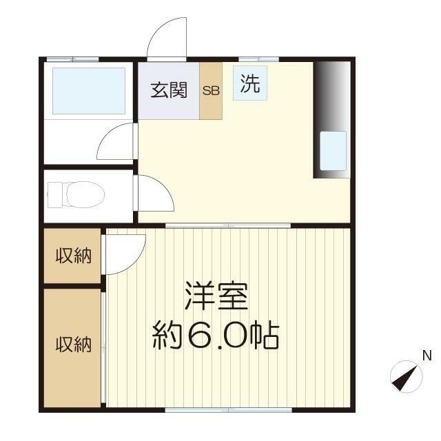 美穂野コーポ 間取り