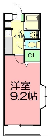 ソレイユ鵠沼  101号室 間取り