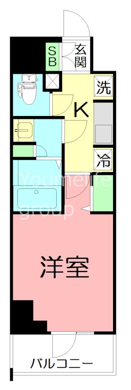 小田急伊勢原駅前マンション 1404号室 間取り