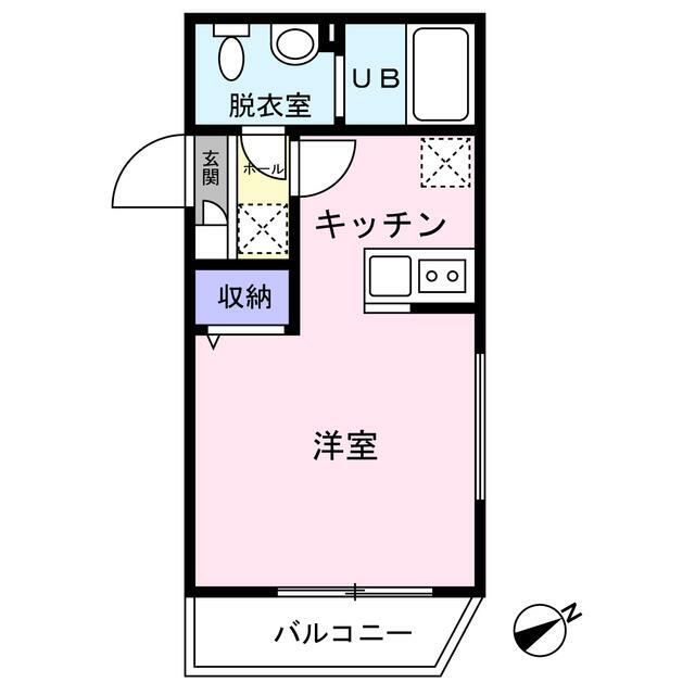 ｒｅｍｏｔａ本厚木 106号室 間取り