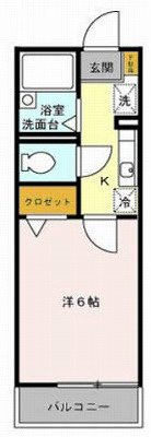 学遊館 210号室 間取り