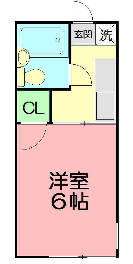 ラ・メゾン戸塚 206号室 間取り