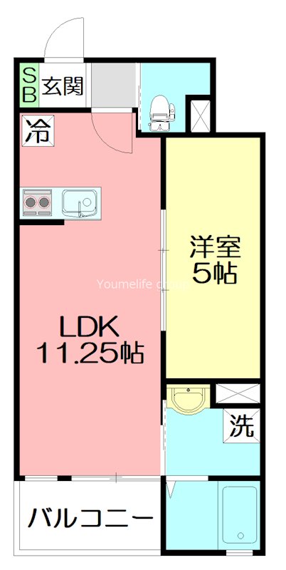 AIR　ODAWARA　KUNO 202号室 間取り