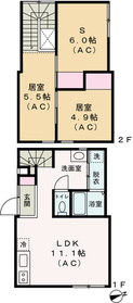 HAYASHI　Act.4 B号室 間取り