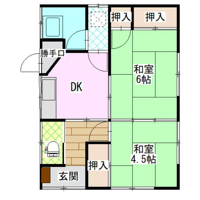 岩本貸家 間取り