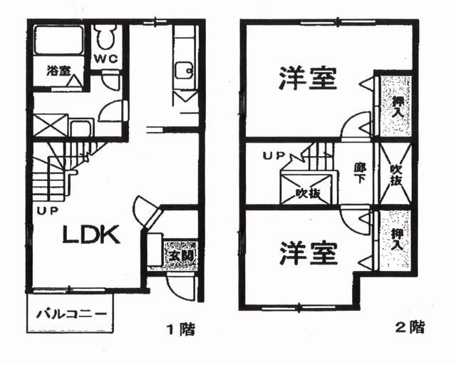くれどーる 102号室 間取り