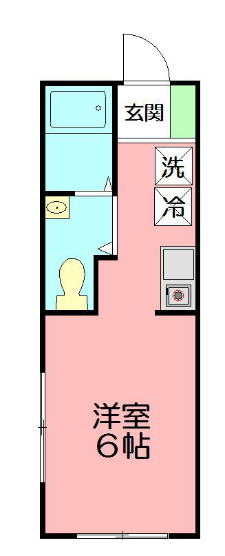 フェリーズコート戸塚 201号室 間取り