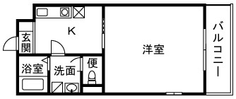 LEGEND（レジェンド） 202号室 間取り