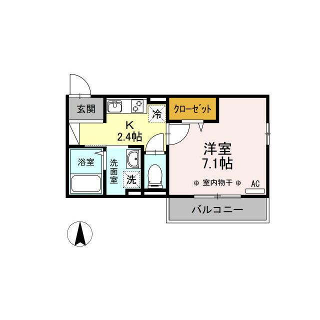 エトーレ・ＤⅢ 302号室 間取り