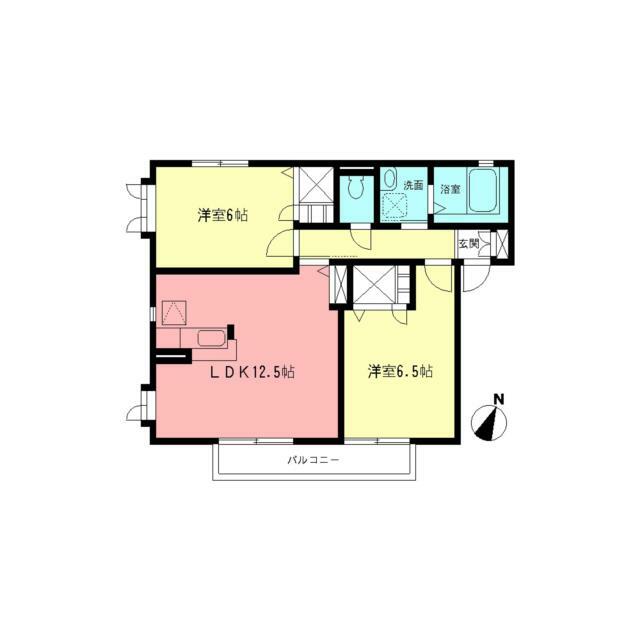 フォーレカメリアⅡ 101号室 間取り