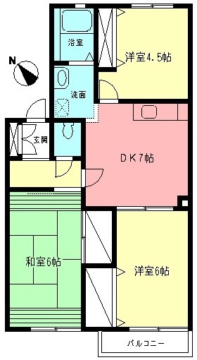 レジデンスＴ 102号室 間取り