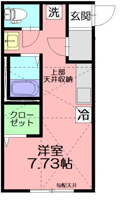 ストラーダ湘南 105号室 間取り