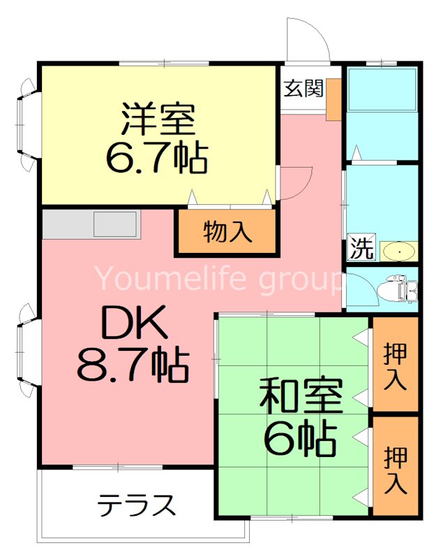 Kハイム壱番館の物件画像2