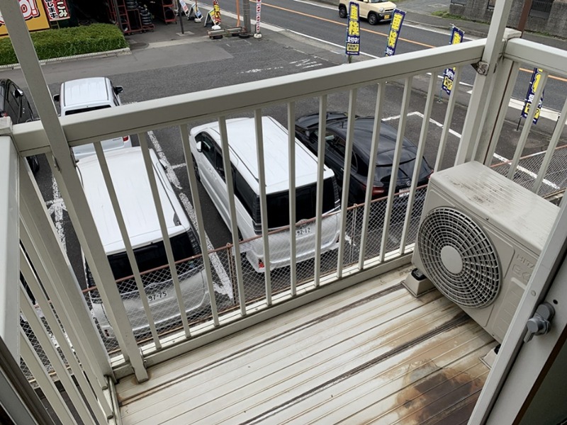 森久保ハイム ベランダ