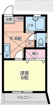 本町ドミール２１ 203号室 間取り