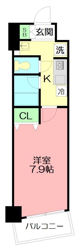 鎌倉服部ビル 204号室 間取り