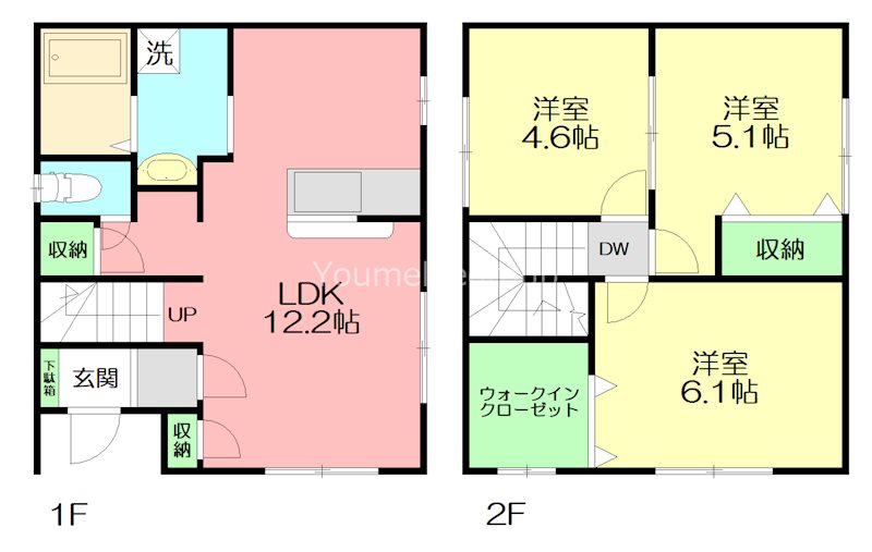 ベルテ弥生台 間取り