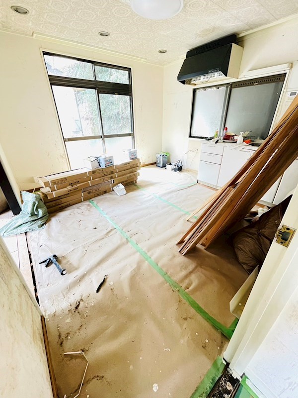 二宮町二宮貸家 リビング