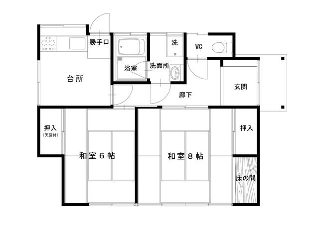 桜町２丁目住宅 間取り