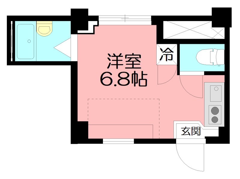 ハイドレンジア箱根 209号室 間取り