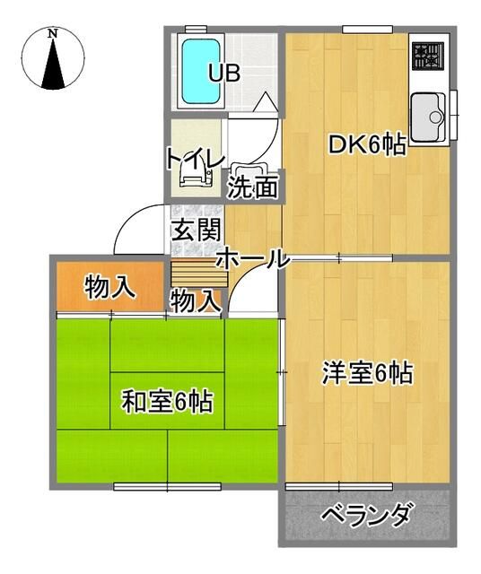 ハイツKATO 間取り