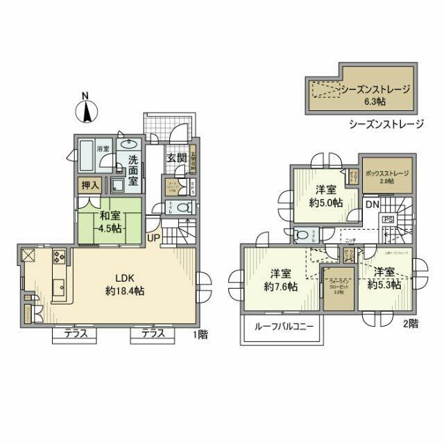 辻堂元町戸建 間取り