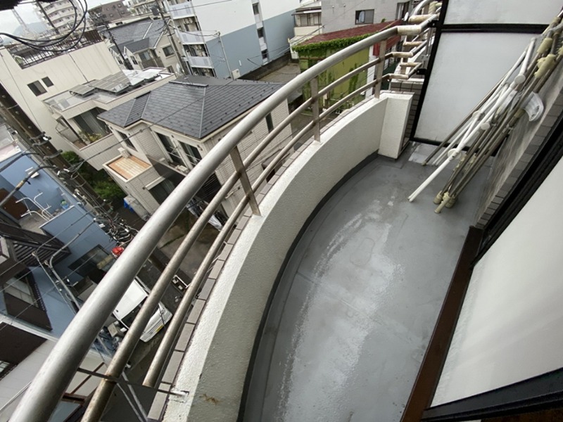 エクシード見附町 ベランダ