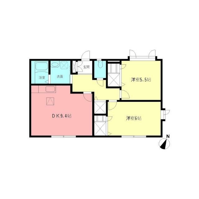 ルーチェ 101号室 間取り