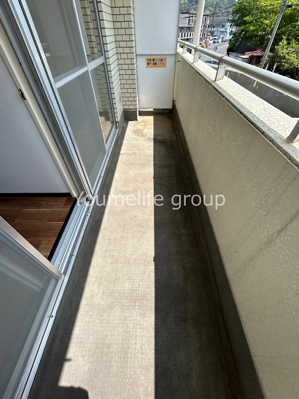 第５山仁ビル ベランダ