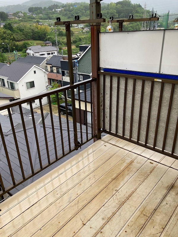 ウエストヒルズ ベランダ